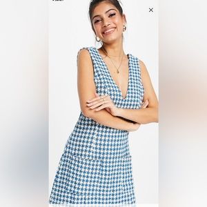 NWT! Houndstooth mini dress